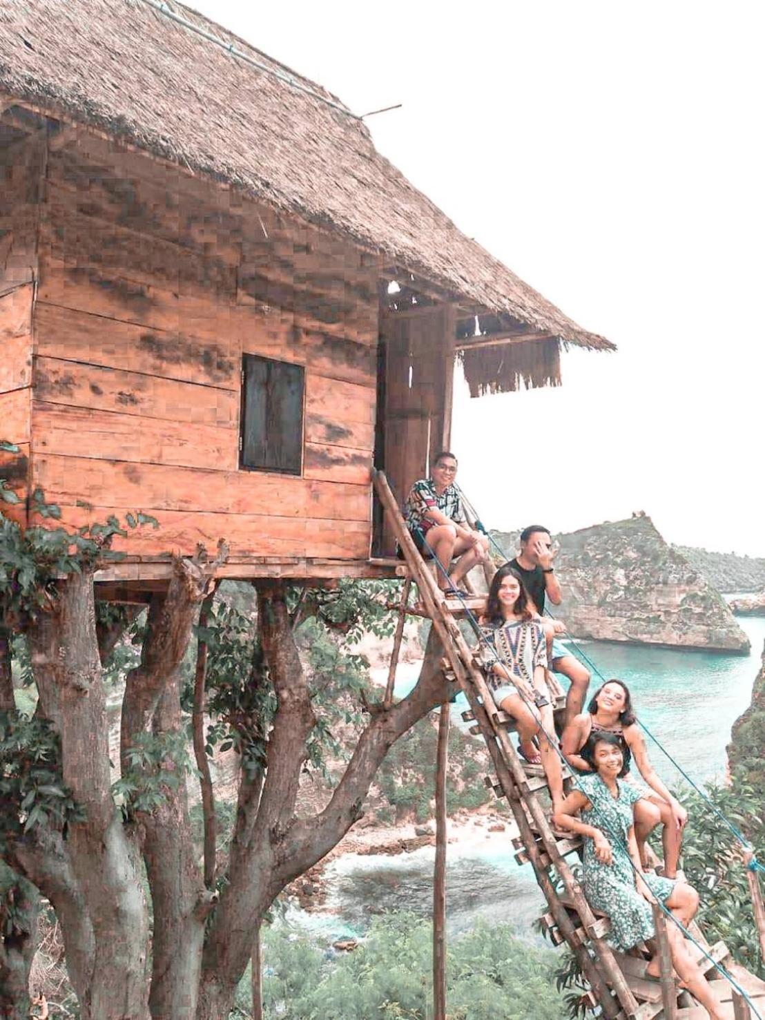 Cave Beach Bungalow Semaya Buitenkant foto